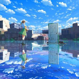 Suzume phone wallpaper