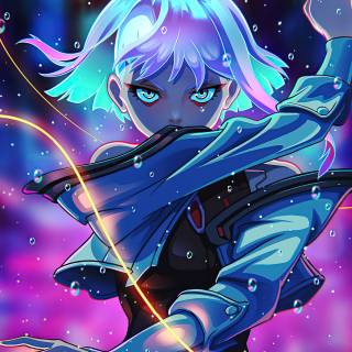 Edgerunners phone wallpaper