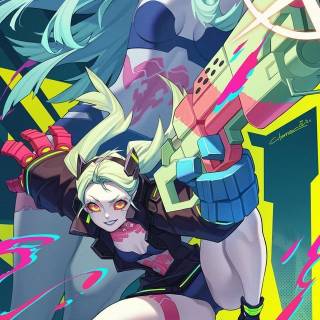 Edgerunners phone wallpaper