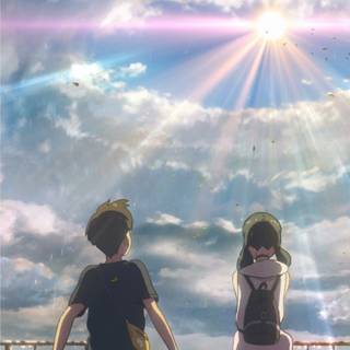 Suzume phone wallpaper