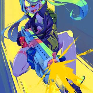 Edgerunners phone wallpaper