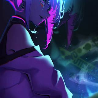 Edgerunners phone wallpaper