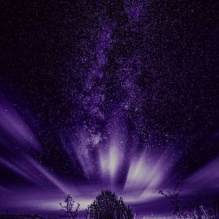 iPhone 14 Pro Max purple wallpaper