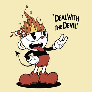 Cuphead iPhone wallpaper