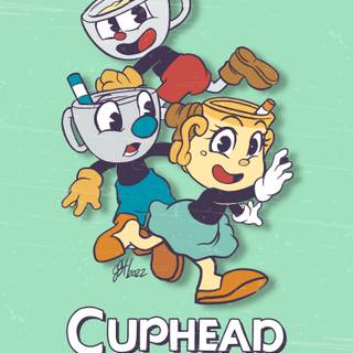 Cuphead iPhone wallpaper