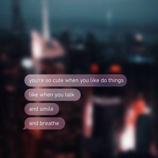 iPhone message wallpaper