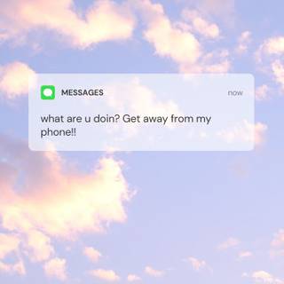 iPhone message wallpaper