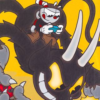 Cuphead iPhone wallpaper