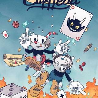 Cuphead iPhone wallpaper