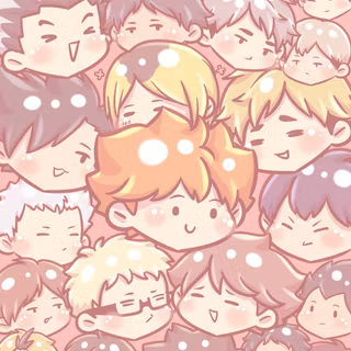 Cute Haikyuu phone wallpaper