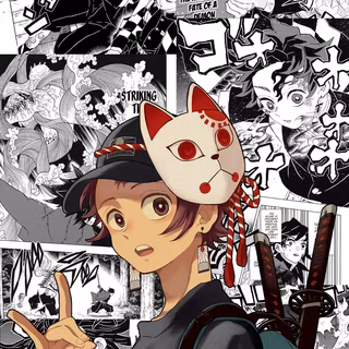 Demon Slayer iPhone 13 wallpaper