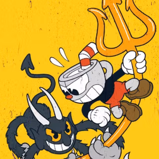 Cuphead iPhone wallpaper
