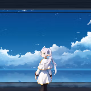 Frieren 4k wallpaper