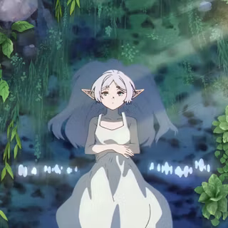 Frieren: Beyond Journey's End dark wallpaper