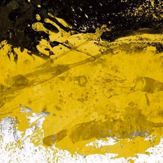Yellow paint wallpaper