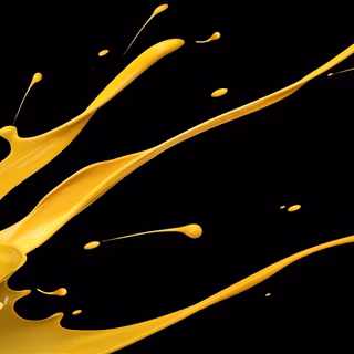 Yellow paint wallpaper