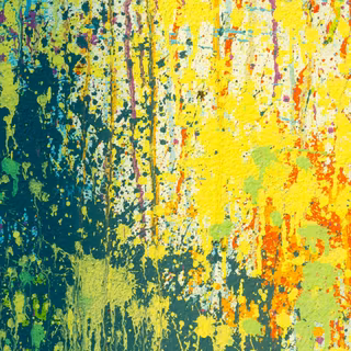 Yellow paint wallpaper