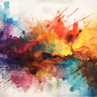 Yellow paint wallpaper