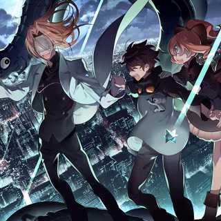 King of Despair Kekkai Sensen wallpaper