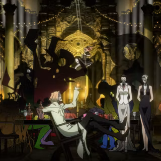 King of Despair Kekkai Sensen wallpaper