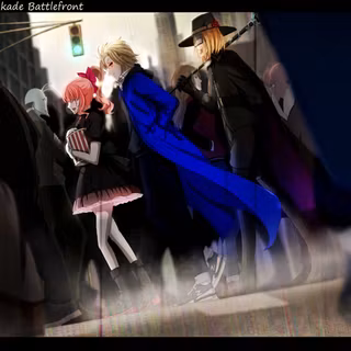 King of Despair Kekkai Sensen wallpaper