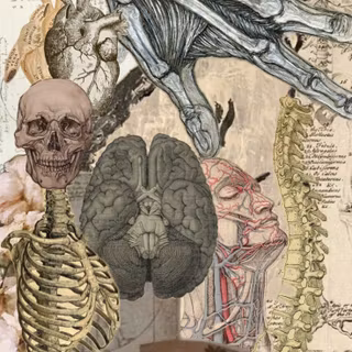 Anatomical wallpaper