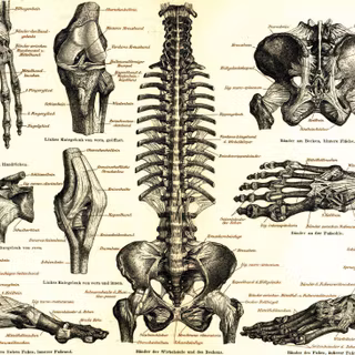 Anatomical wallpaper