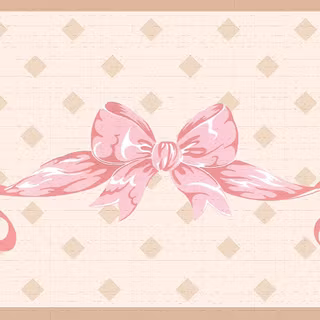 Pink bows wallpaper