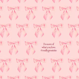 Coquette phone wallpaper