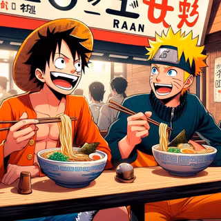 Luffy eating wallpaper