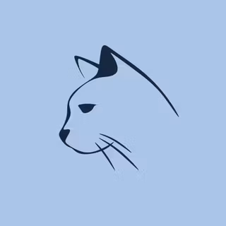 Vintage cat wallpaper