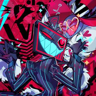 Vox and Valentino wallpaper