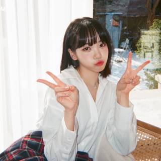 LE SSERAFIM Chaewon wallpaper