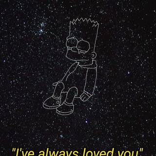 Simpsons love wallpaper