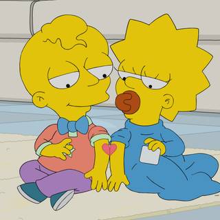 Simpsons love wallpaper