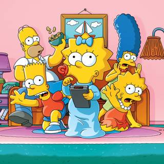 Simpsons love wallpaper