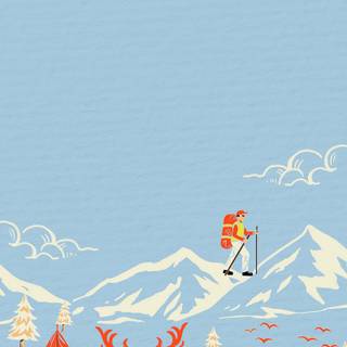 Travel winter wallpaper