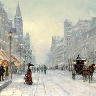 Travel winter wallpaper