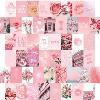 Valentines Day preppy collage wallpaper