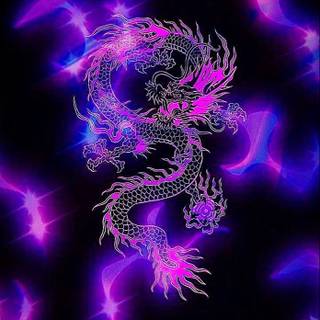 Purple Chinese wallpaper