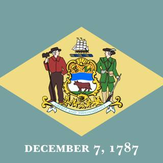 Delaware flag wallpaper