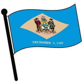 Delaware flag wallpaper