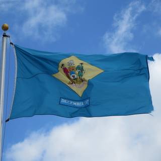 Delaware flag wallpaper