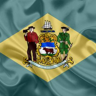 Delaware flag wallpaper