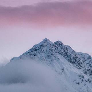 Winter sky PC wallpaper