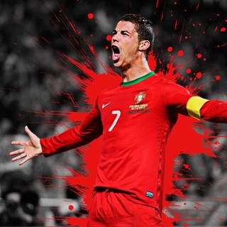 Cristiano Ronaldo 2024 wallpaper