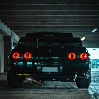 GTR Skyline iPhone wallpaper
