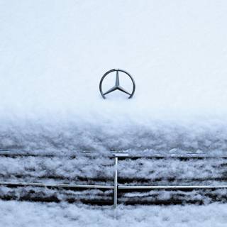 4k car winter wallpaper