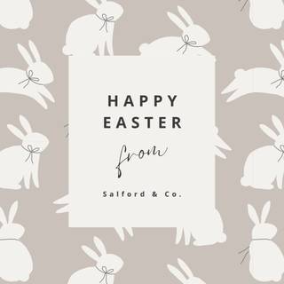 Happy Easter aesthetic wallpaper