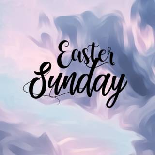 Happy Easter aesthetic wallpaper